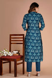 Cotton Patola Print Kurta Set